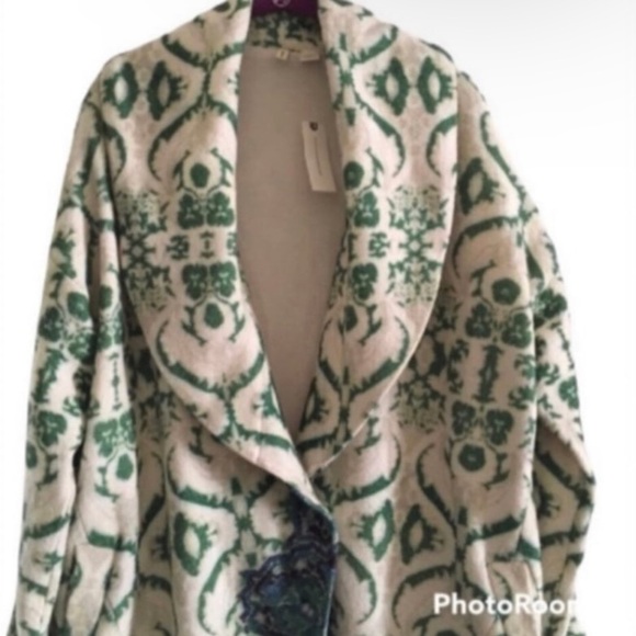 Anthropologie Sugar Pine Sweater Coat Sz. Medium - Picture 7 of 10